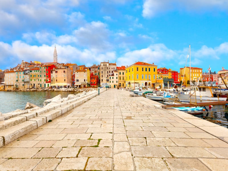 Porec Hafen