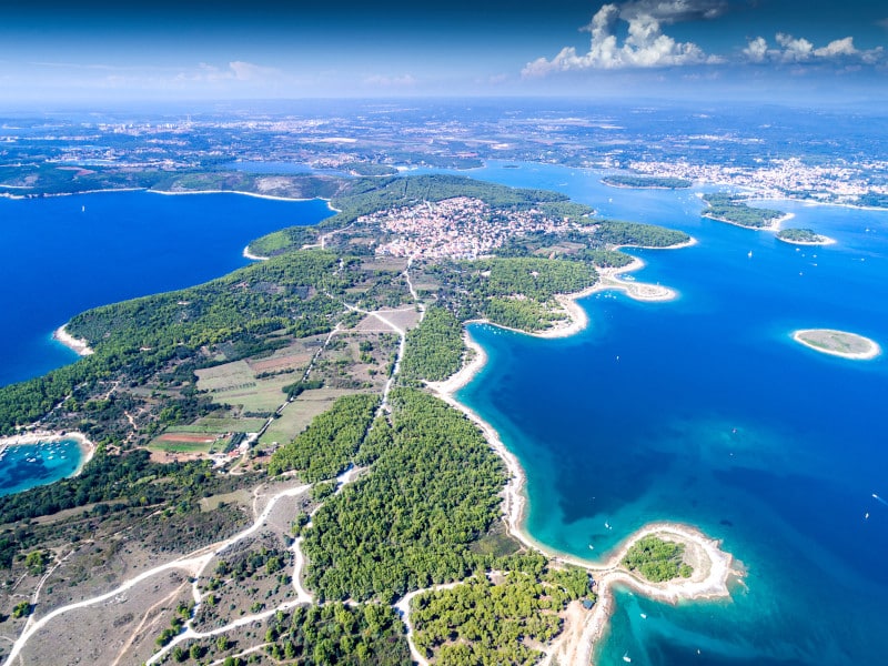 Porec Landschaft